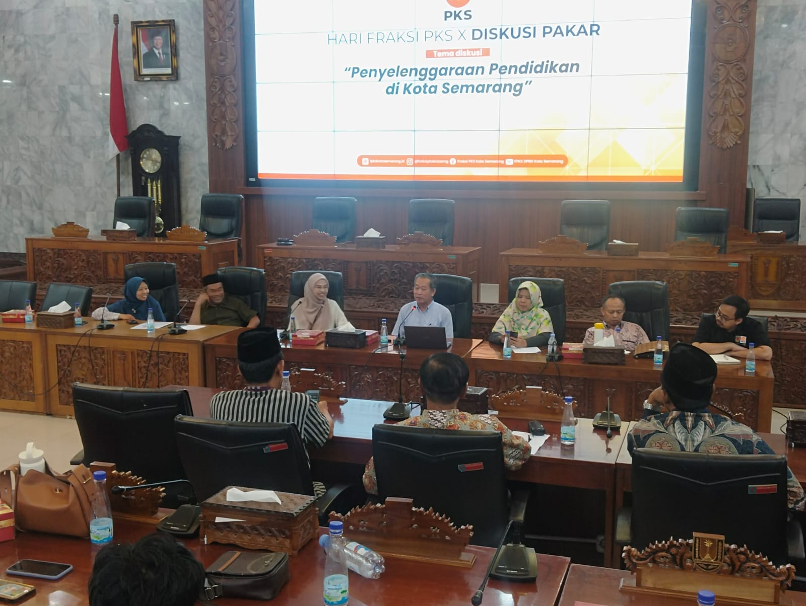 Audiensi Fraksi PKS dengan masyarakat semarang (matasemarang.com/Lia Dina)