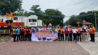 KAI Daop 4 Semarang lakukan sosialisasi keselamatan kereta api (matasemarang.com/Lia Dina) KAI Daop 4 Semarang lakukan sosialisasi keselamatan kereta api (matasemarang.com/Lia Dina)