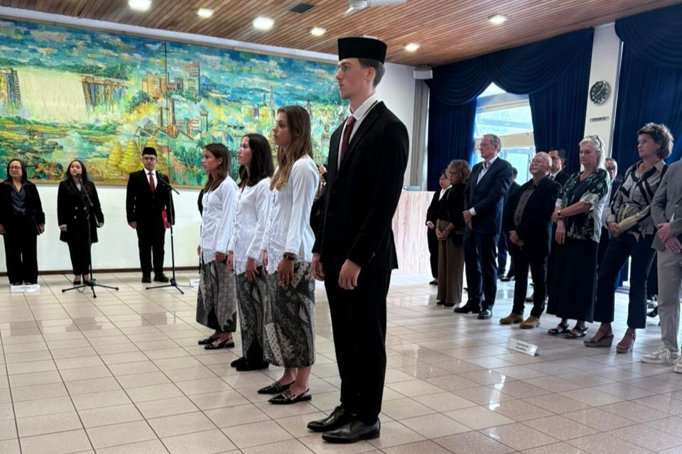 Empat pemain diaspora resmi mengucapkan sumpah setia jadi WNI pada Jumat 29 Agustus 2025 (foto: PSSI)
