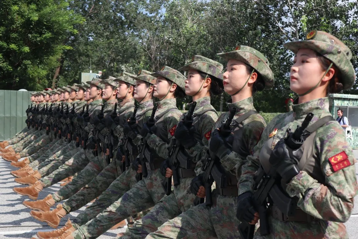 Parade militer China