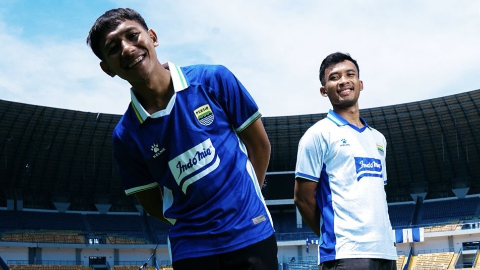 Jersey Persib Bandung di kancah Asia (foto: Persib)