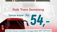 Promo Hari Perhubungan Nasional naik Trans Semarang cuma bayar Rp54 Promo Hari Perhubungan Nasional naik Trans Semarang cuma bayar Rp54