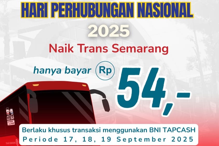 Promo Hari Perhubungan Nasional naik Trans Semarang cuma bayar Rp54
