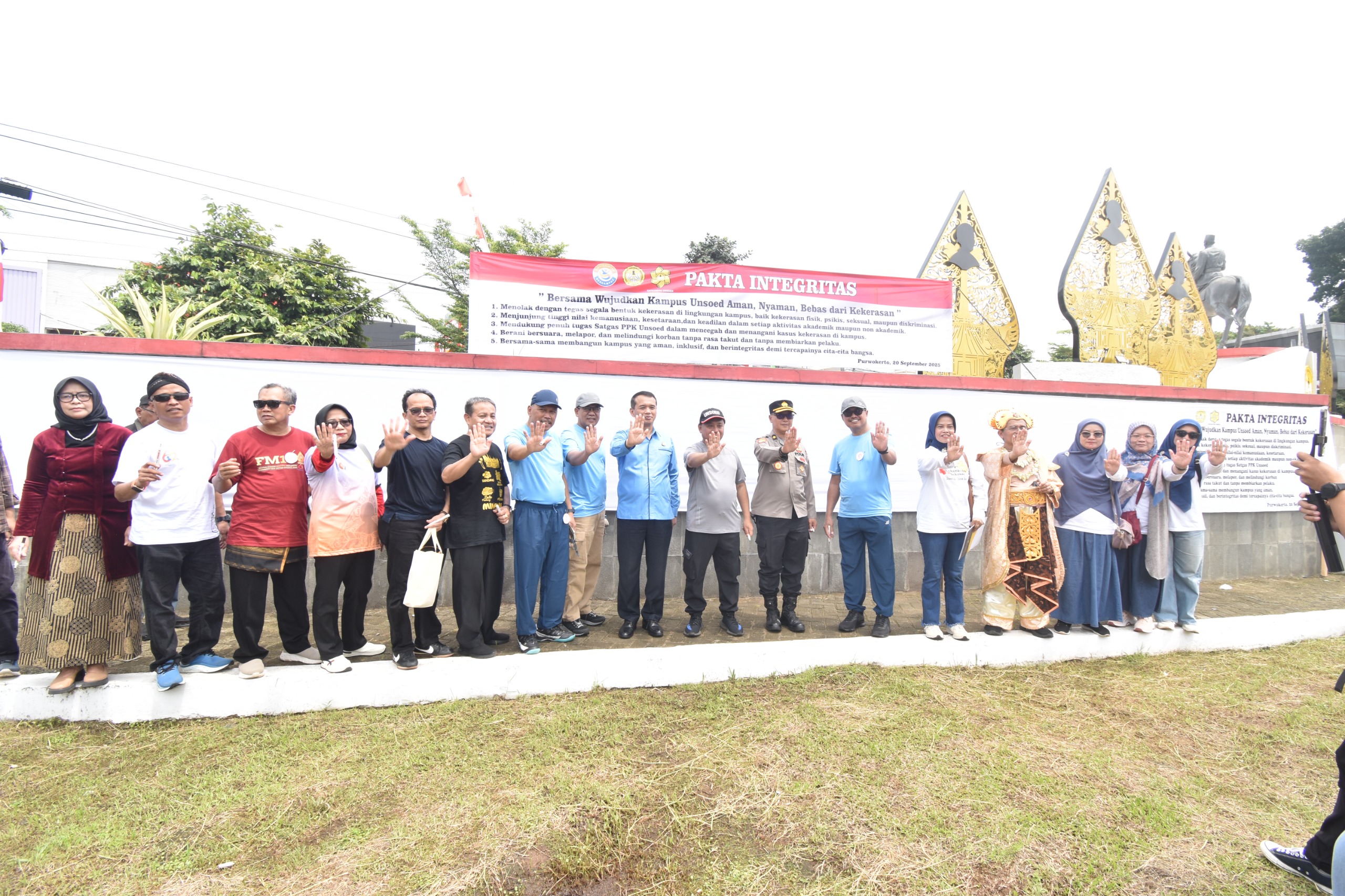 Unsoed tegaskan komitmen anti kekerasan (foto: Humas Unsoed)