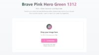 Foto profil brave pink hero green sedang ramai di media sosial Foto profil brave pink hero green sedang ramai di media sosial