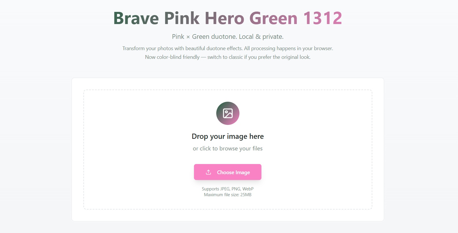 Foto profil brave pink hero green sedang ramai di media sosial