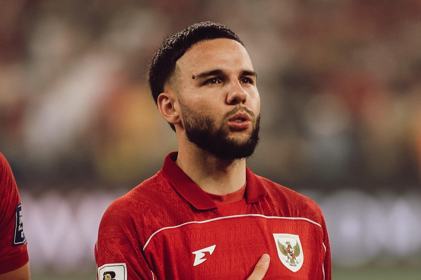 Calvin Verdonk berseragam Timnas Indonesia (instagram @c.verdonk)