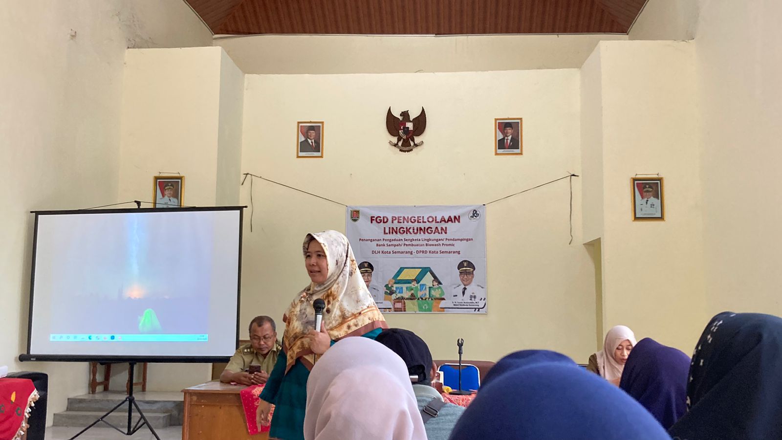 ANggaota DPRD Kota Semarang Carikan Solusi Kelola sampah (matasemarang.com/Lia Dina)