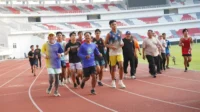 Lintasan atletik Stadion Jatidiri Lintasan atletik Stadion Jatidiri