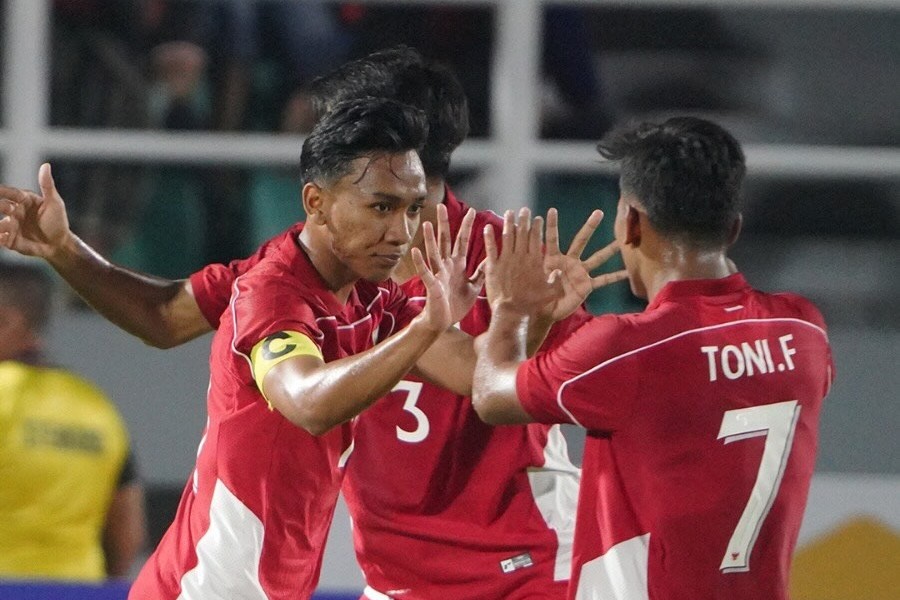 Timnas Indonesia U-23 bersiap hadapi Korea Selatan (instagram @timnasindonesia)