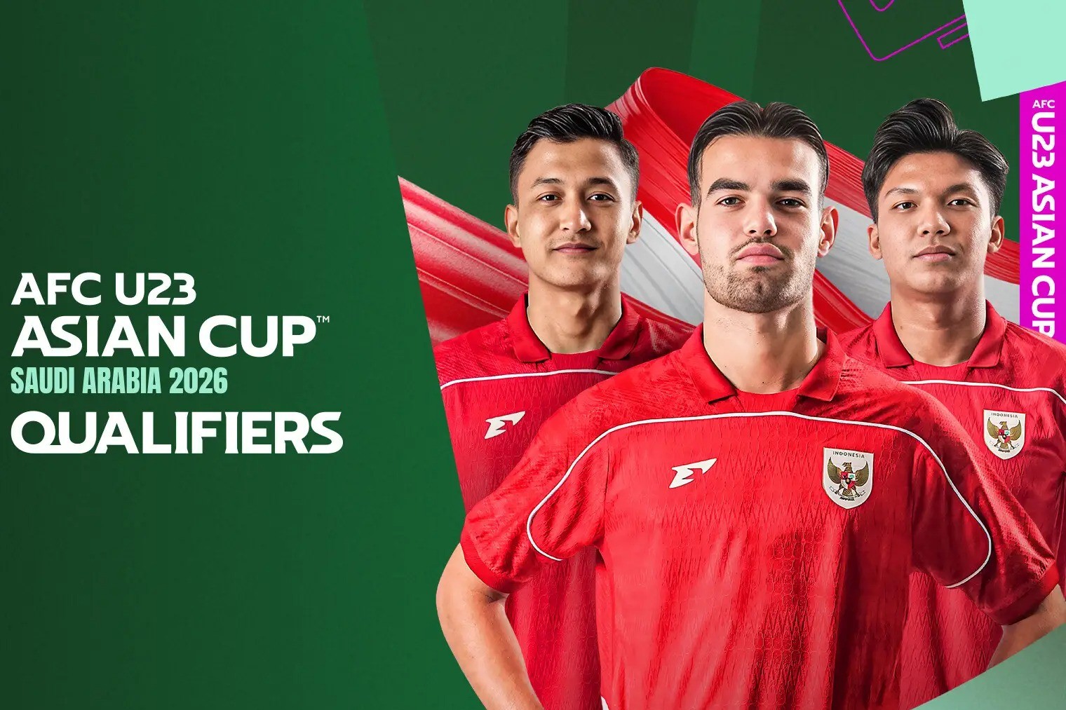 Timnas Indonesia U-23 dalam kualifikasi Piala Asia 2026 (Vidio)
