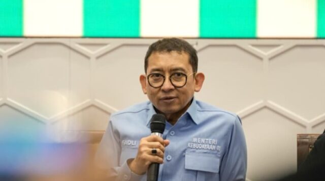 Menteri Kebudayaan Fadli Zon (X @fadlizon) Menteri Kebudayaan Fadli Zon (X @fadlizon)