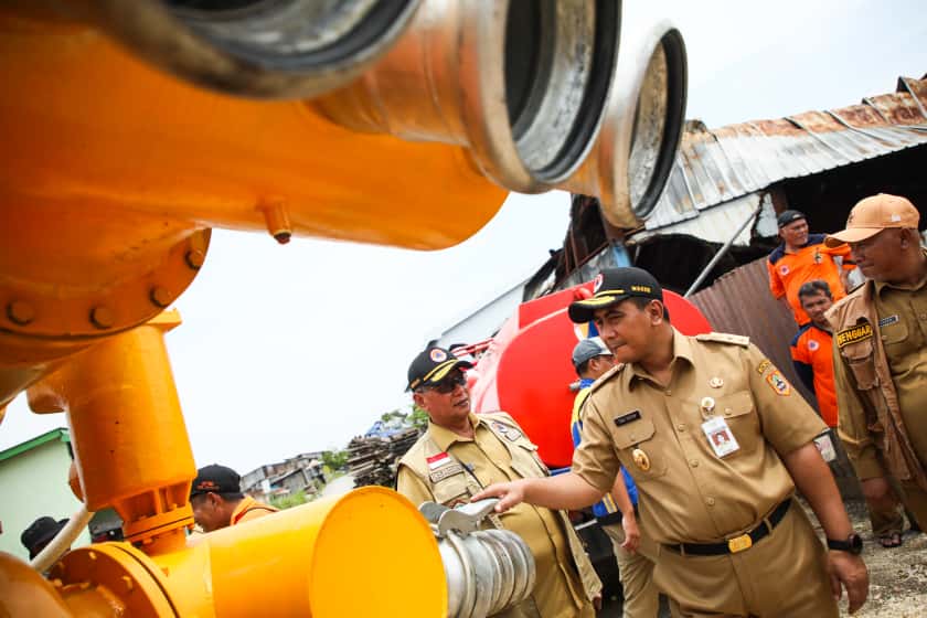 Wagub Jateng Gus Yasin meninjau pompa yang ada di Kota Semarang, Senin 27 Oktober 2025 (foto: Humas Pemprov Jateng) Wagub Jateng Gus Yasin meninjau pompa yang ada di Kota Semarang, Senin 27 Oktober 2025 (foto: Humas Pemprov Jateng)