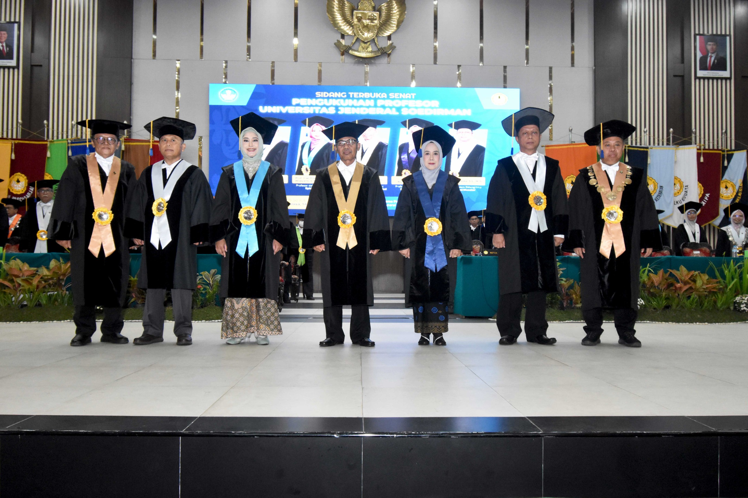 Unsoed kukuhkan 5 profesor (foto: Humas Unsoed)