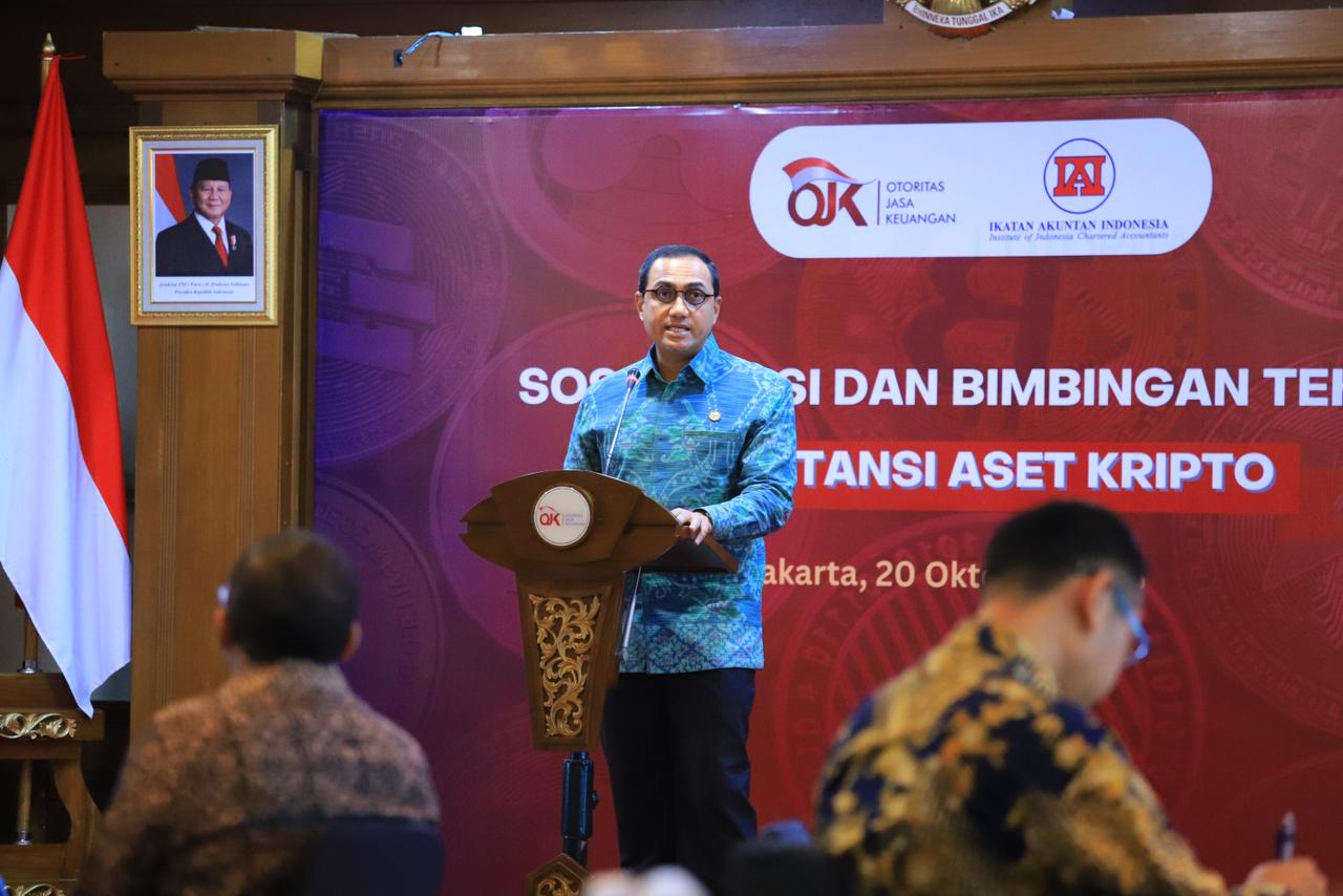 Kepala Eksekutif Pengawas Inovasi Teknologi Sektor Keuangan, Aset Keuangan Digital, dan Aset Kripto (IAKD) OJK Hasan Fawzi (foto: OJK)