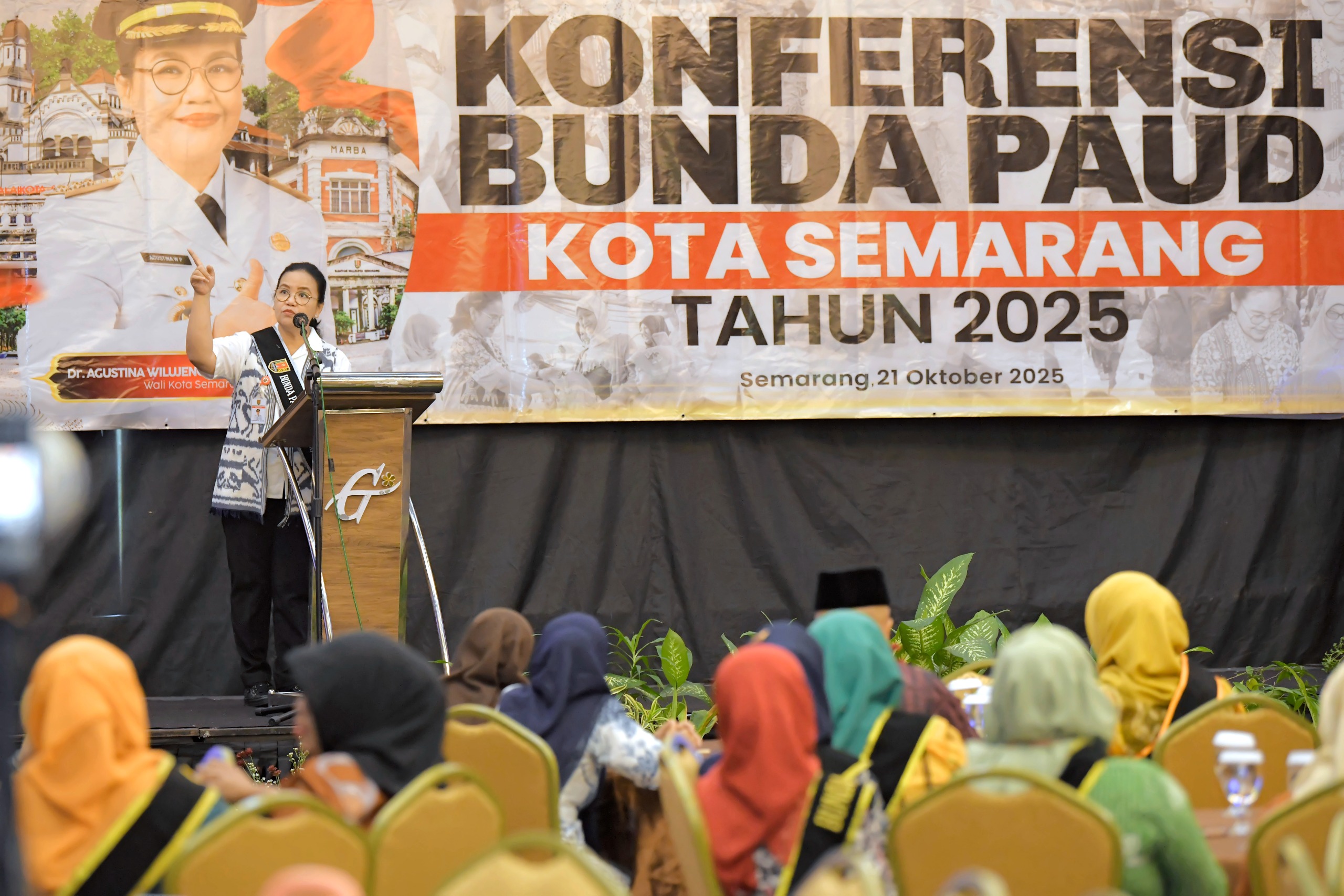 Konferensi Bunda PAUD di Kota Semarang. (matasemarang.com/Lia Dina)