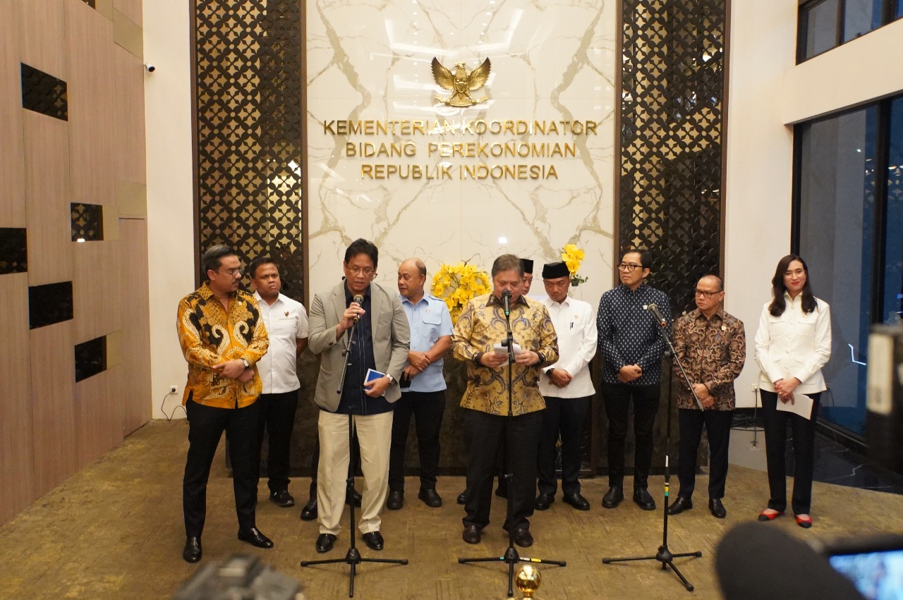 Konferensi Pers Kick-Off Meeting Satuan Tugas Percepatan Program Strategis Pemerintah. (matasemarang.com/Lia Dina)