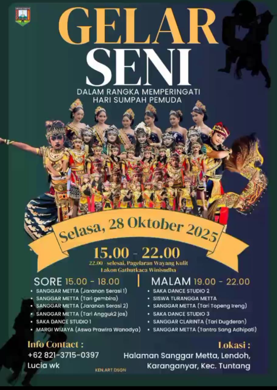 Gelar Seni dalam rangka Hari Sumpah Pemuda