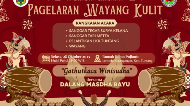 LKK Semarang hadirkan Pergelaran Wayang Kulit LKK Semarang hadirkan Pergelaran Wayang Kulit