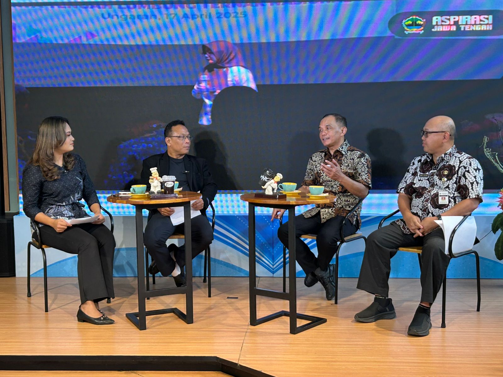 Ketua DPRD Jateng Sumanto saat menjadi narasumber Program Aspirasi Jateng "Upaya Jawa Tengah Wujudkan Ketahanan Pangan"