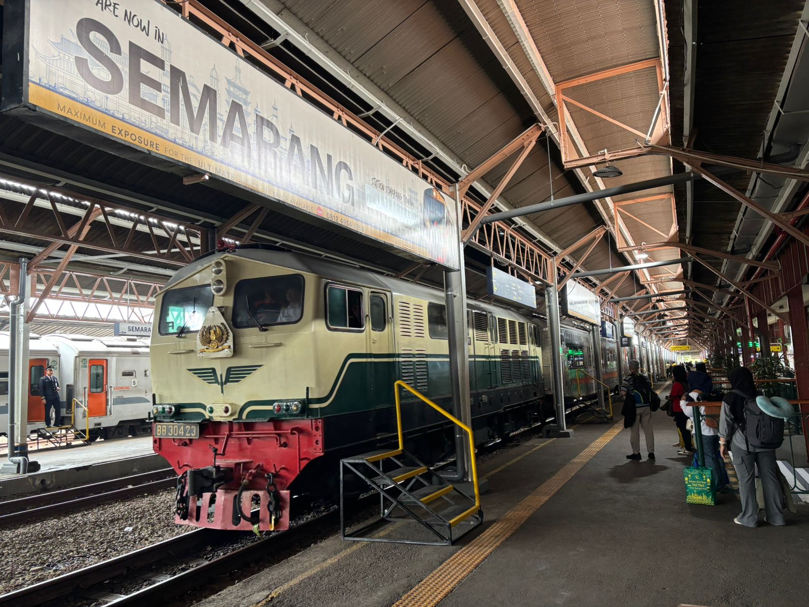 Suasana di Stasiun Semarang Tawang. (matasemarang.com/Lia Dina) Suasana di Stasiun Semarang Tawang. (matasemarang.com/Lia Dina)