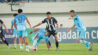 kendal tornado fc taklukan persela lamongan 1-0. (matasemarang.com/Lia Dina)