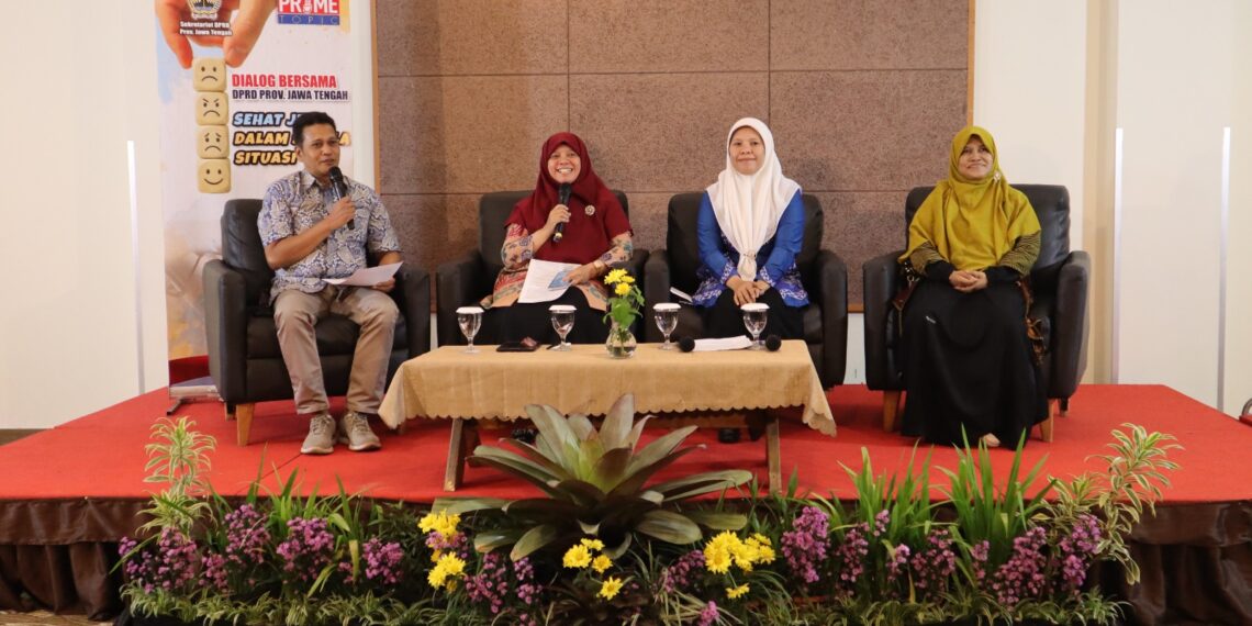 Anggota Komisi E Ida Nurul Farida menjadi narasumber dalam Dialog Prime Topic di Wujil Resort.