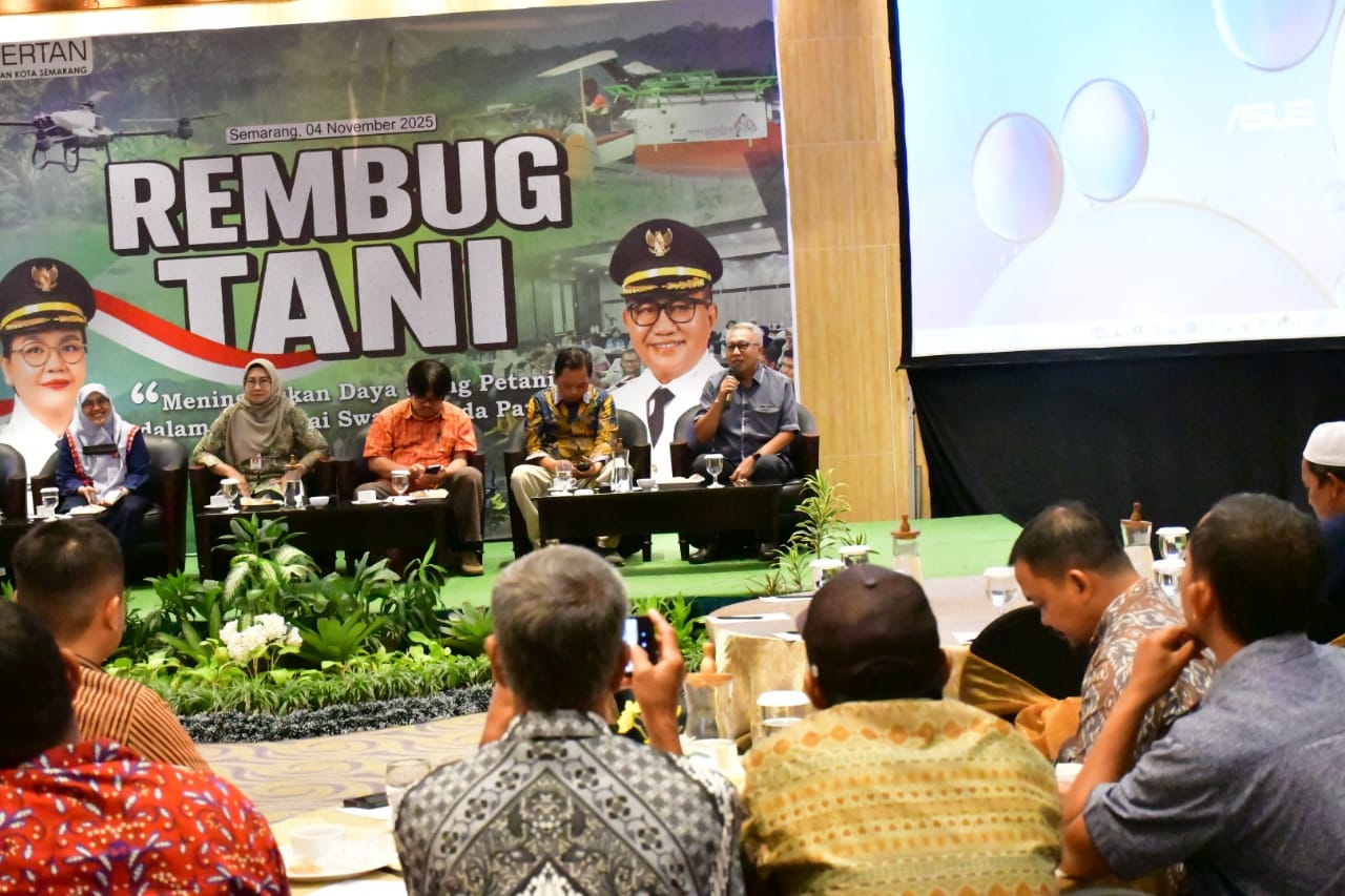 Ketua Komisi C DPRD Kota Semarang dalam Rembug Tani Selasa 4 November 2025 Ketua Komisi C DPRD Kota Semarang dalam Rembug Tani Selasa 4 November 2025