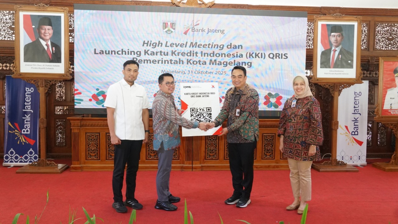 Peluncuran KKI Bank Jateng di Kota Magelang 31 Oktober 2025 (foto: Bank Jateng) Peluncuran KKI Bank Jateng di Kota Magelang 31 Oktober 2025 (foto: Bank Jateng)
