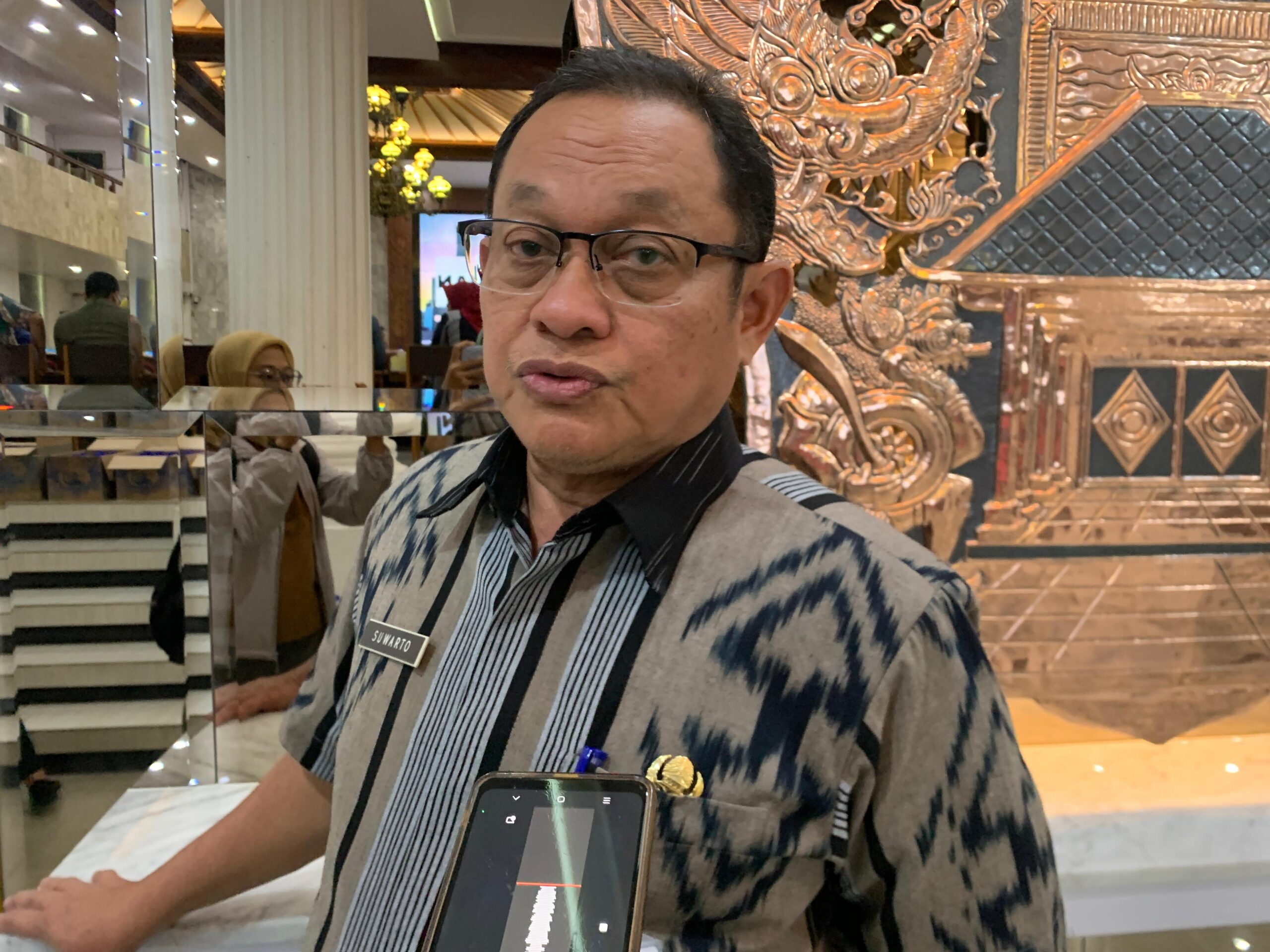 Kepala DPU Kota Semarang Suwarto. (matasemarang.com/Lia Dina)