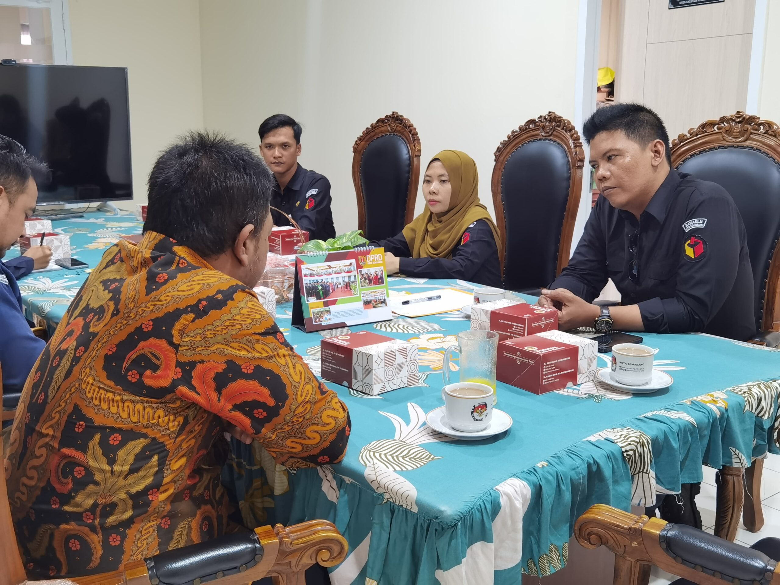Rapat Koordinasi Pemutakhiran Data Pemilih Berkelanjutan (PDPB). (matasemarang.com/Lia Dina)
