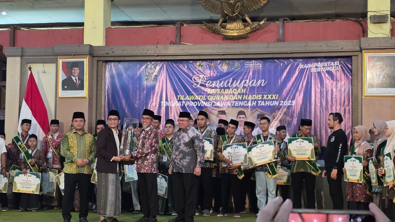 Kota Semarang jadi Juara UMUM MTQ se Provinsi Jawa Tengah. (matasemarang.com/Lia Dina)