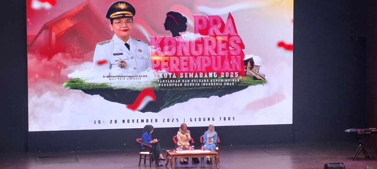 Pra Kongres Perempuan Kota Semarang 2025. (matasemarang.com/Lia Dina) Pra Kongres Perempuan Kota Semarang 2025. (matasemarang.com/Lia Dina)