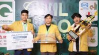 Mahasiswa Unsoed juara 2 di NBDC Civil Expo ITS 2025 (foto: Humas Unsoed)