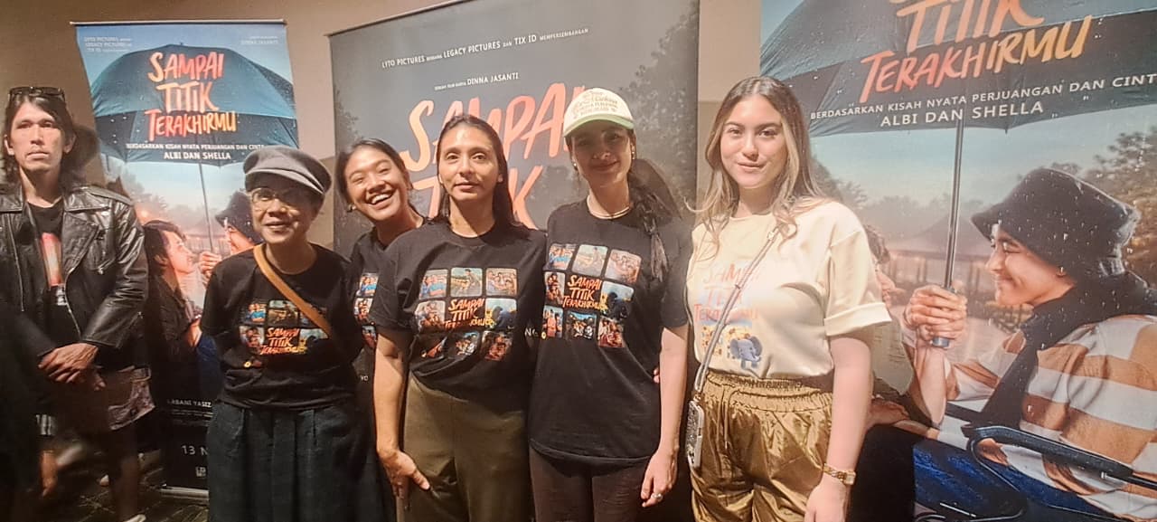 Pemeran Film Sampai titik terakhirmu. (matasemarang.com/lia Dina)