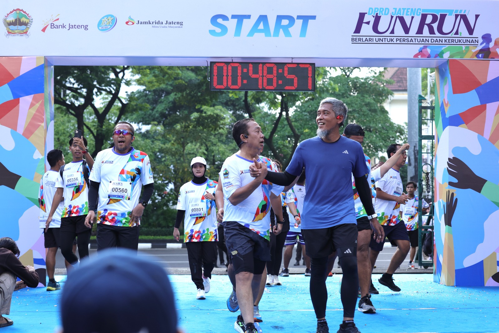 DPRD Jateng Fun Run yang digelar pada Sabtu 22 November 2025