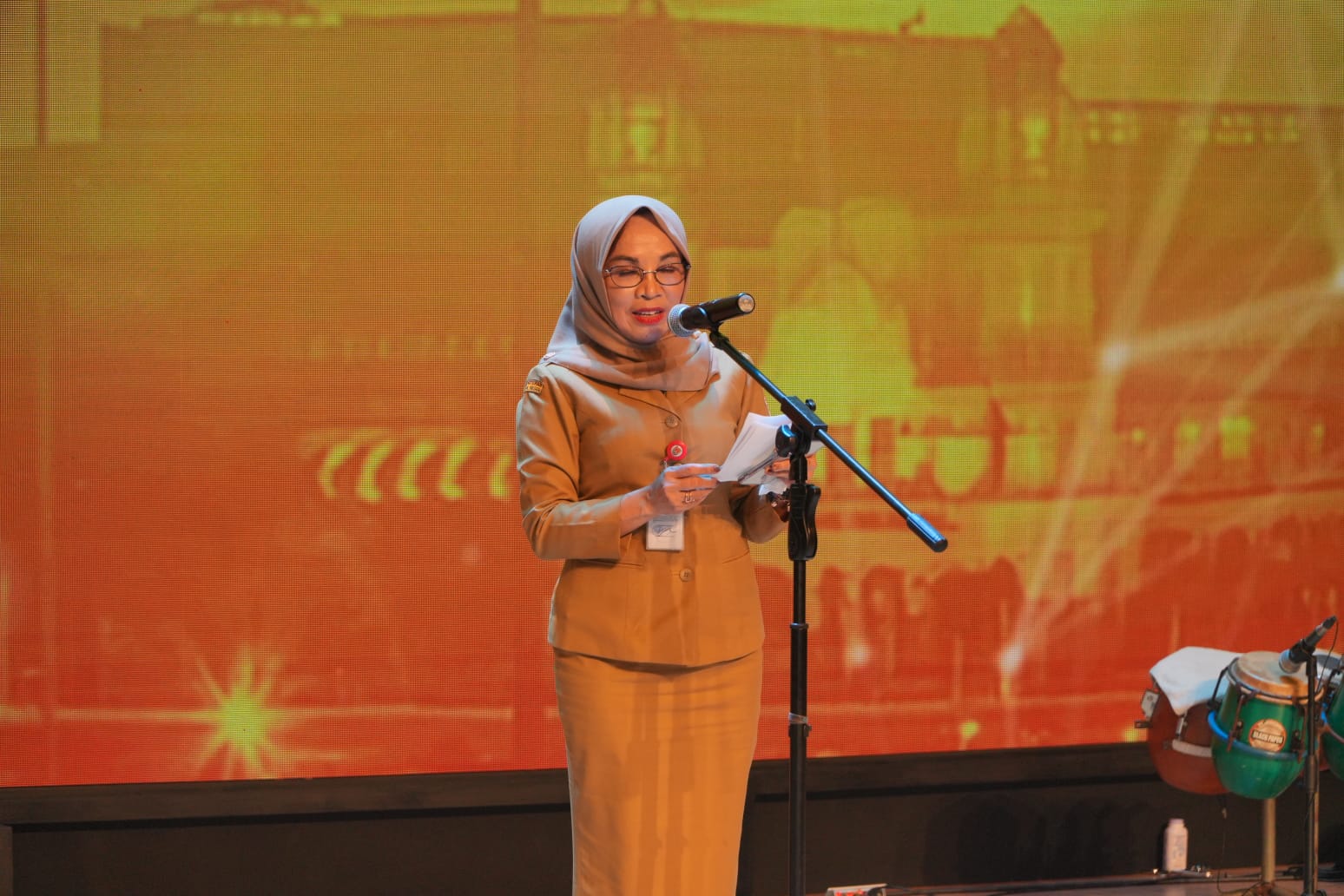 Plt Kepala Disperin Kota Semarang Diah Supatiningtyas. (matasemarang.com/Lia Dina)