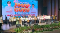 Peringatan Hari Guru Nasional di Kota Semarang. (matasemarang.com/Lia Dina)