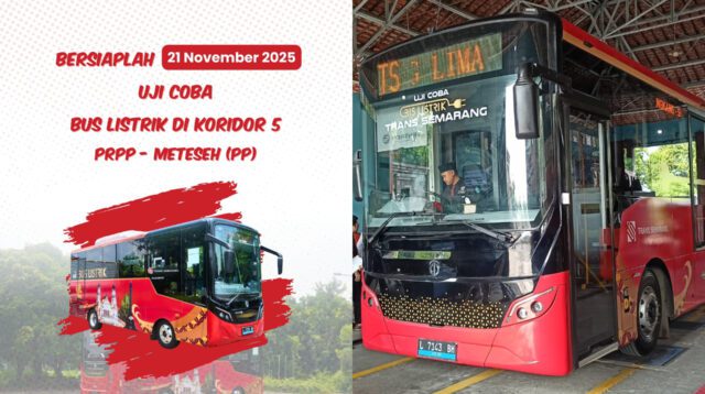 Trans Semarang lakukan uji coba bus listrik mulai 21 November 2025