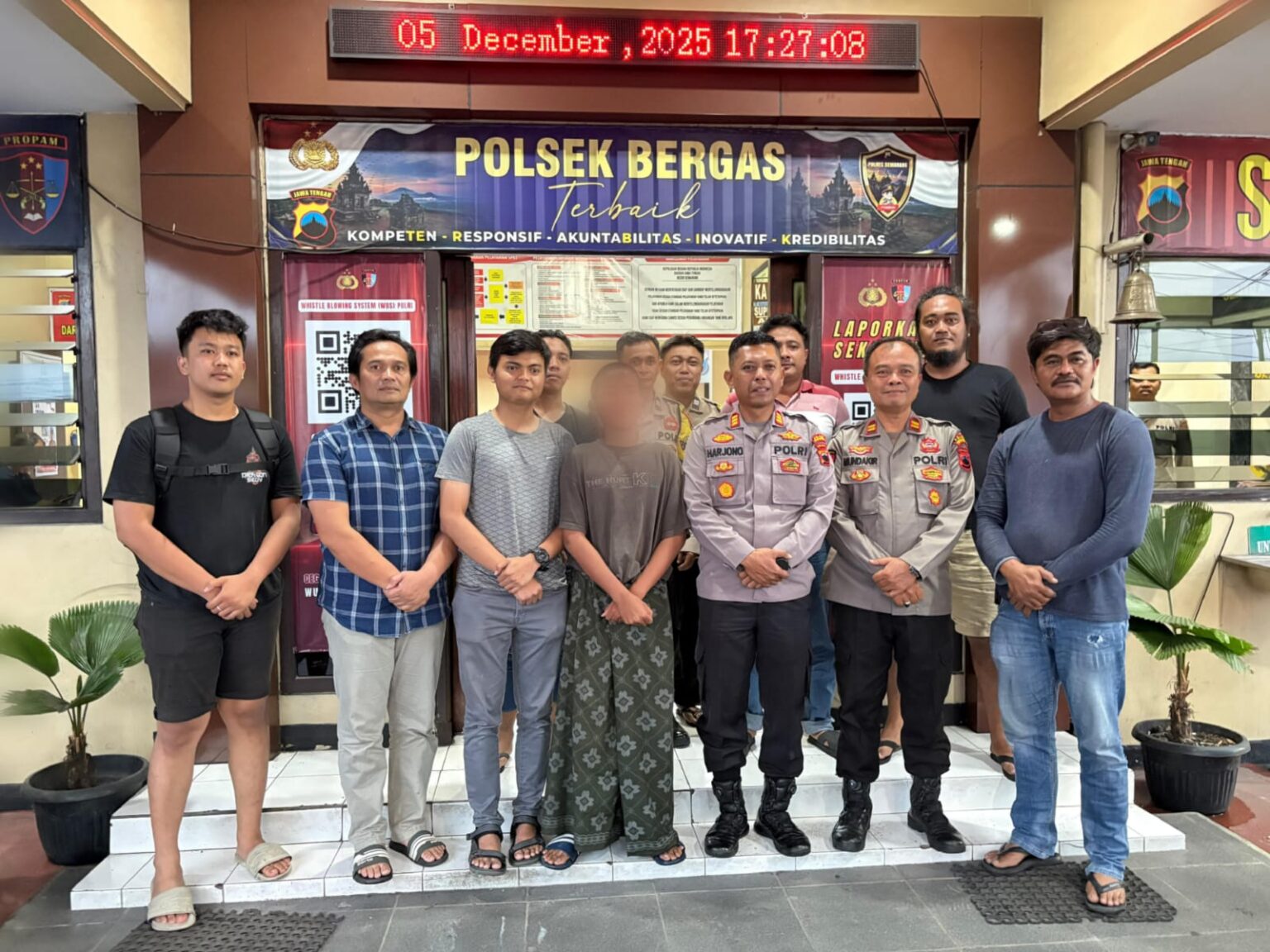 Anak berusia 15 tahun, warga Kabupaten Majalengka, Jawa Barat ditemukan oleh jajaran Polres Semarang (foto: Polres Semarang) Anak berusia 15 tahun, warga Kabupaten Majalengka, Jawa Barat ditemukan oleh jajaran Polres Semarang (foto: Polres Semarang)