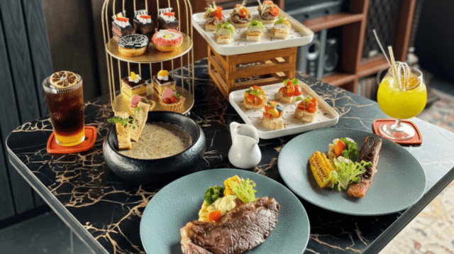 Menu Black Gold Party di Hotel Quest Prime Pemuda. (matasemarang.com/Lia DIna)