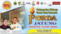 Kegiatan Forda POTBI Jateng akan berlangsung pada Minggu, 7 Desember 2025 di Neo Solo Grand Mall