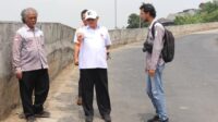 DPU meninjau perbaikan tanjakan Kalipancur. (matasemarang.com/Lia Dina)