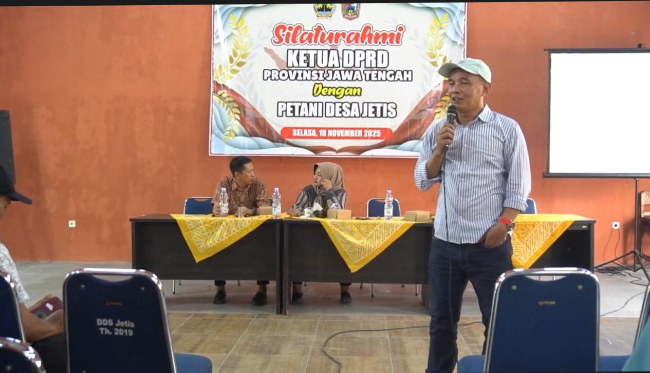 Ketua DPRD Sumanto minta petani tak jual sawahnya Ketua DPRD Sumanto minta petani tak jual sawahnya