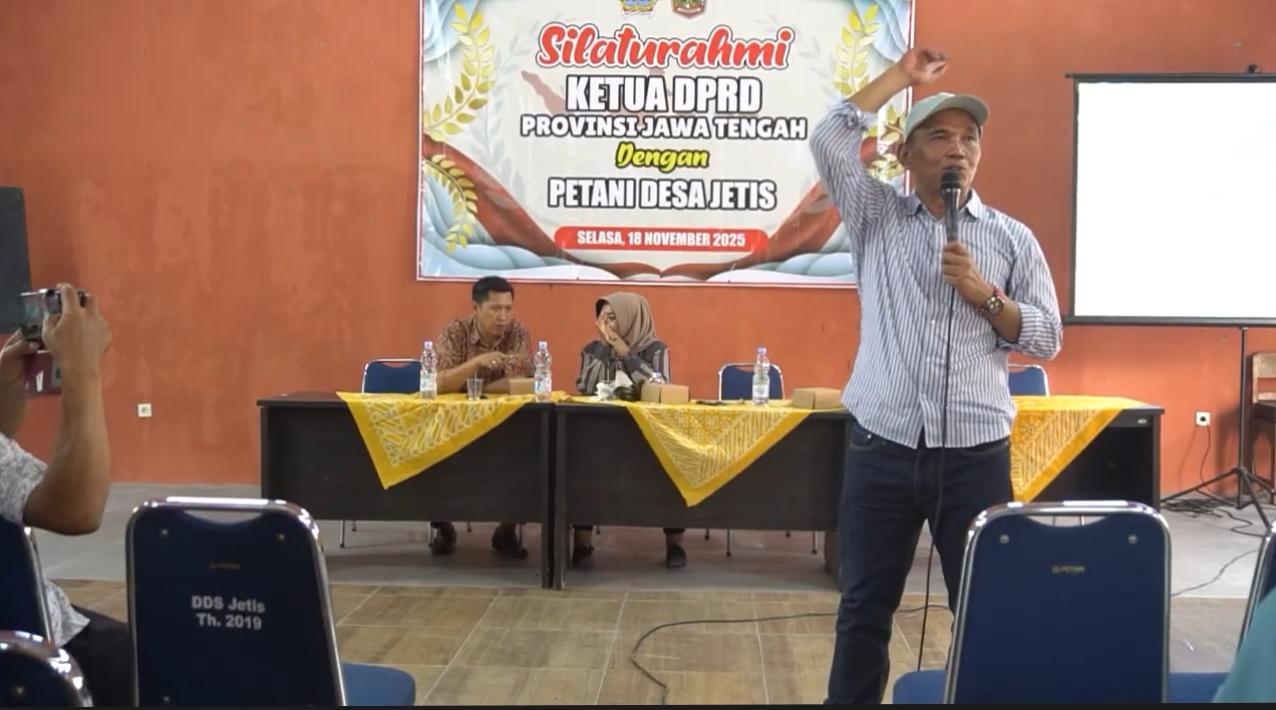 Ketua DPRD Sumanto minta petani tak jual sawahnya
