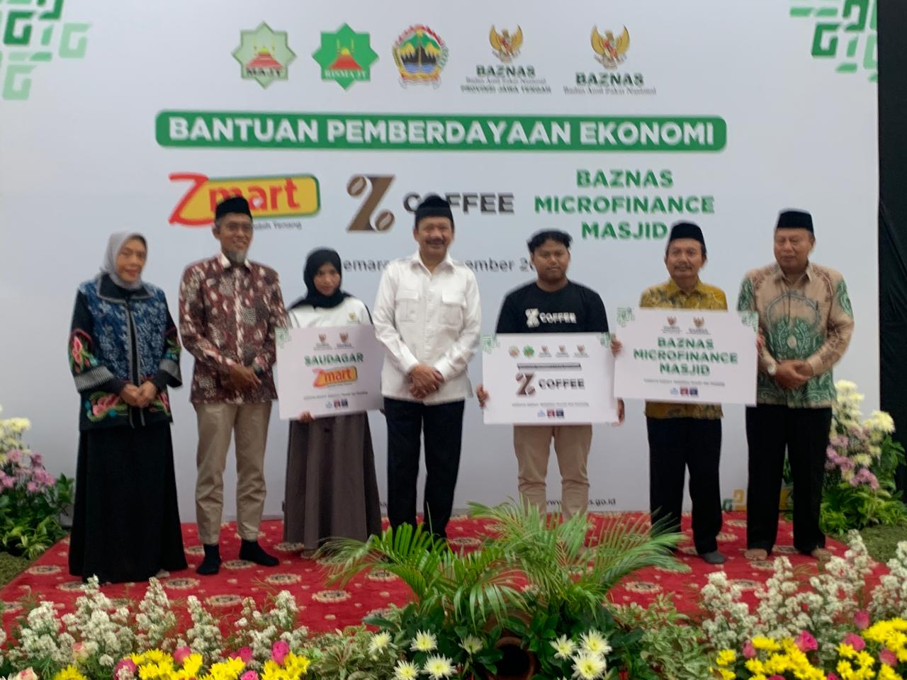 Baznas RI luncurkan program pemberdayaan ekonomi umat di Jateng. (matasemarang.com/Lia DIna)