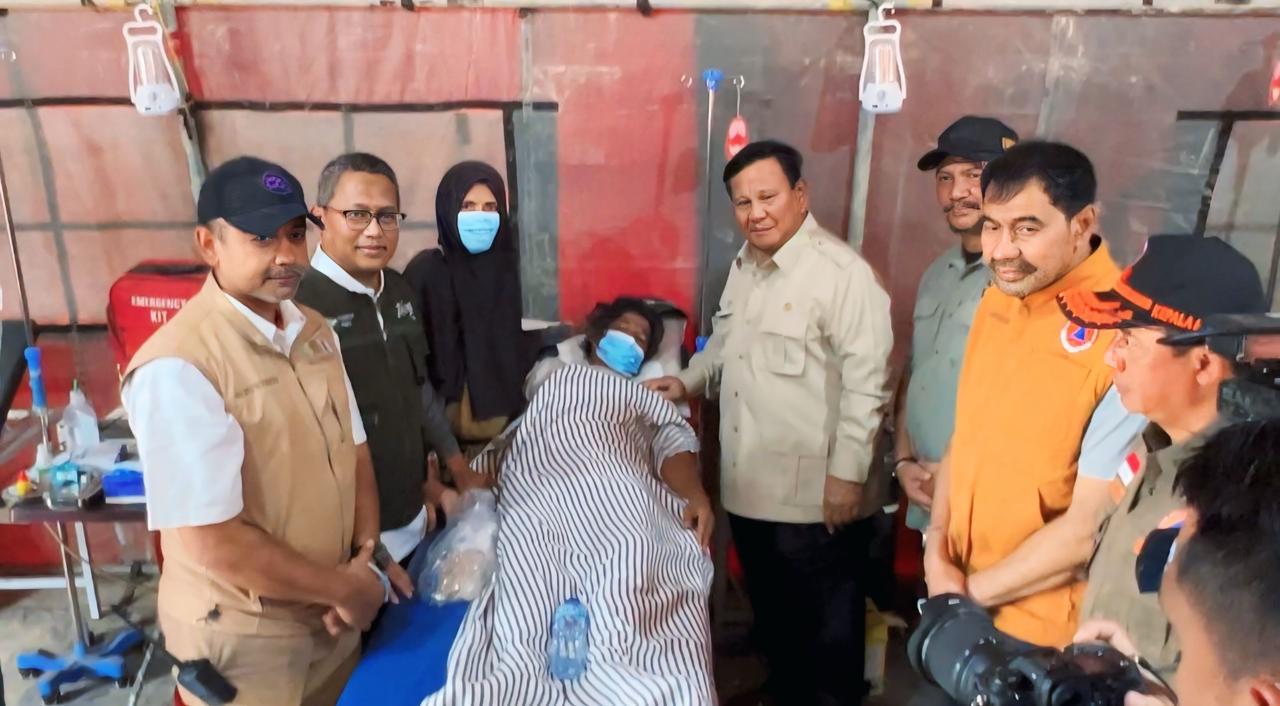 Presiden RI Kunjungi Posko Keseharan Pegadaian di Aceh Tamiang. (matasemarang.com/Lia DIna)