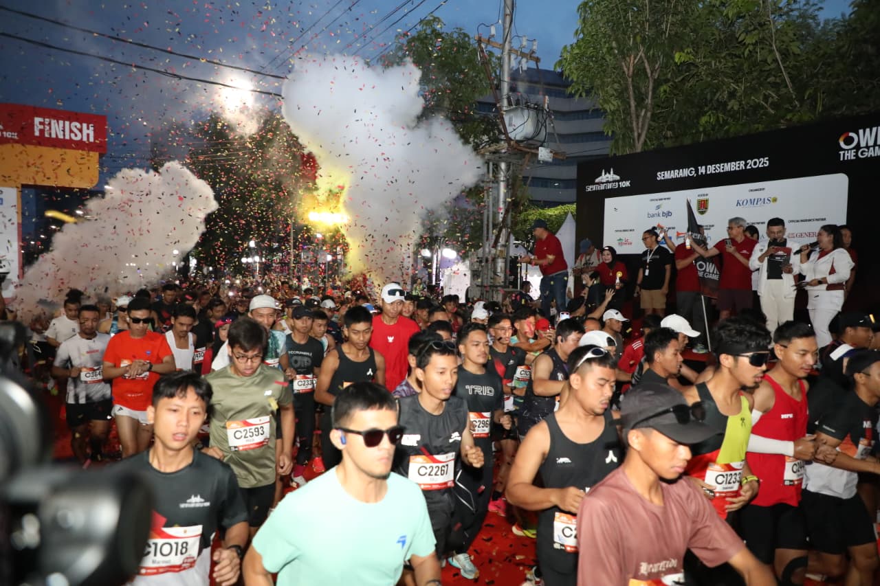 Semarang 10K 2025 sukses digelar. (matasemarang.com/Lia Dina) Semarang 10K 2025 sukses digelar. (matasemarang.com/Lia Dina)