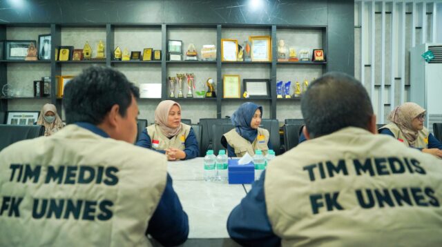 FK Unnes kirim relawan medis ke bencana Aceh. (matasemarang.com/Lia Dina)