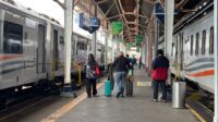 suasana stasiun Semarang Tawang. (matasemarang.com/Lia Dina)